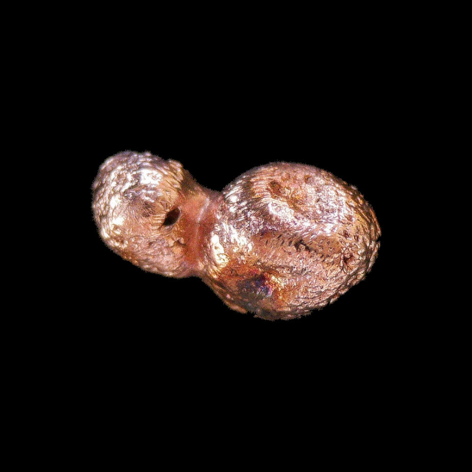 Pepita de aleación de cobre ID 163 Espécimen mineral raro