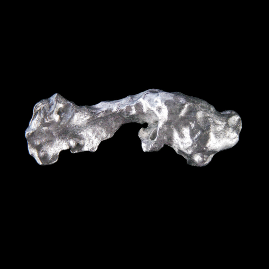 Pepita de Aluminio ID 2 Espécimen Mineral Raro