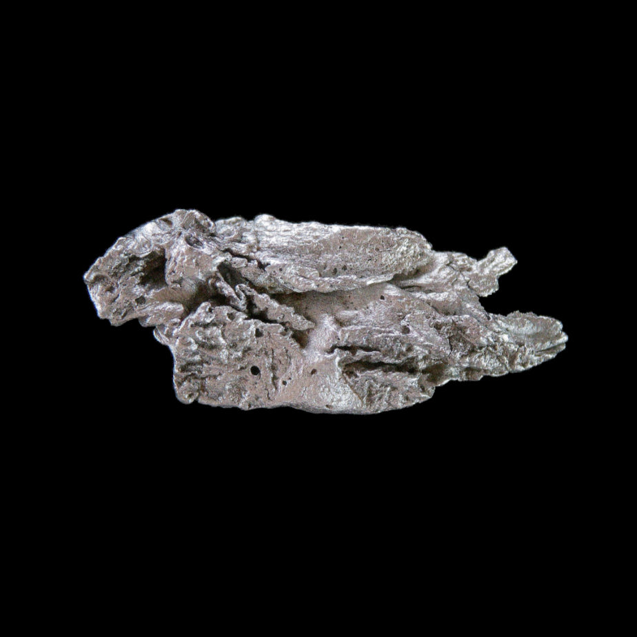 Pepita de aluminio ID 55 espécimen mineral raro