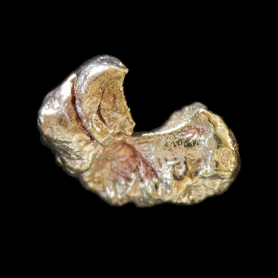 Brass Nugget ID 133 Rare Mineral Specimen