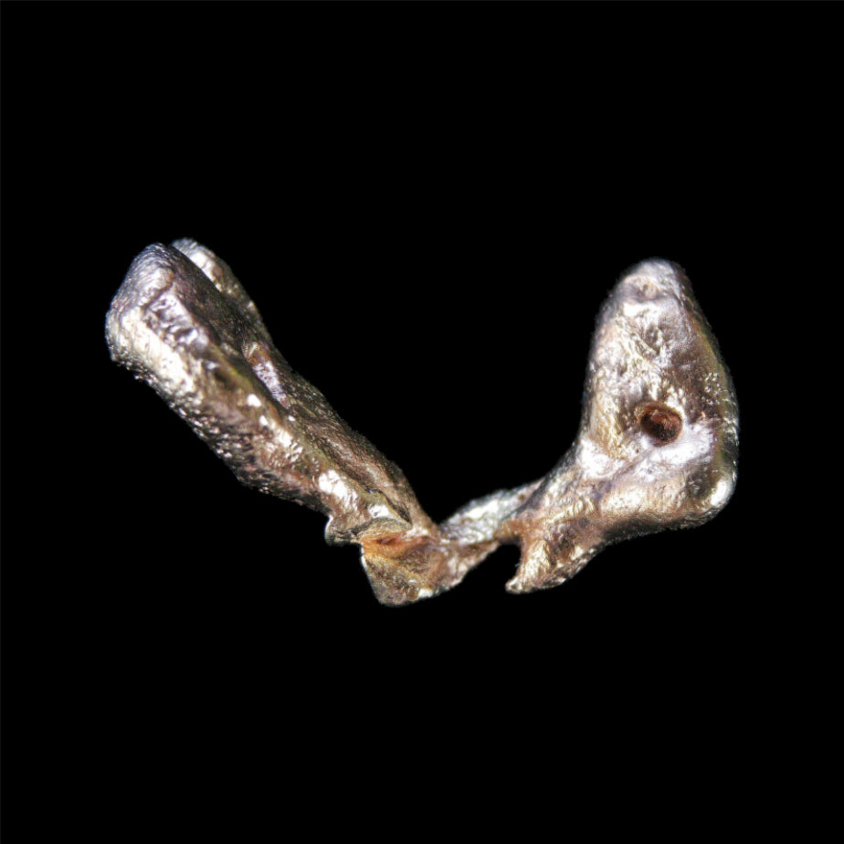 Brass Nugget ID 134 Rare Mineral Specimen