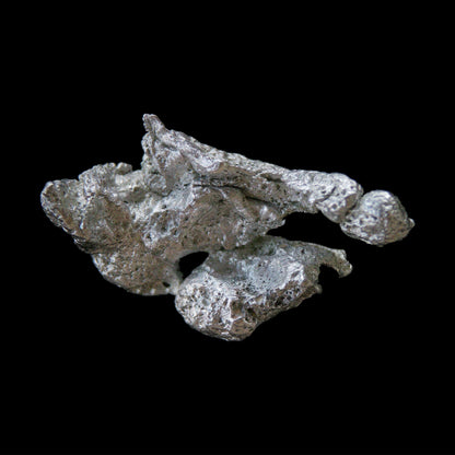 Pepita de aluminio ID 138 espécimen mineral raro