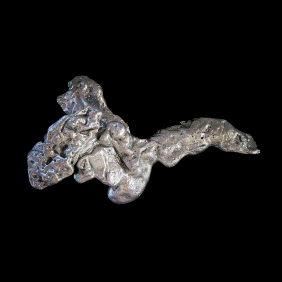 Aluminum Nugget ID 16 Rare Mineral Specimen