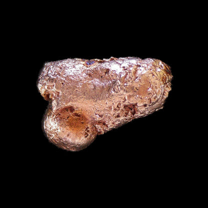 Pepita de aleación de cobre ID 162 Muestra de mineral rara