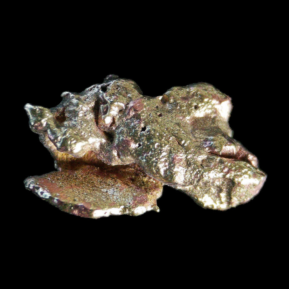 Pépite de laiton ID 164 Spécimen minéral rare