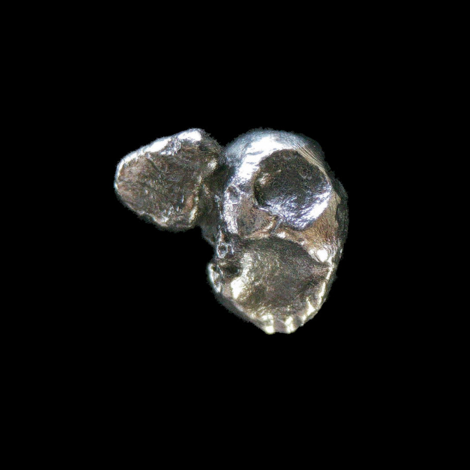 Pépite d'aluminium ID 35 Spécimen minéral rare