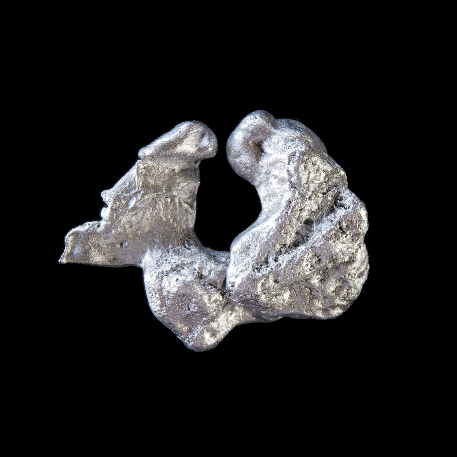 Aluminum Nugget ID 5 Rare Mineral Specimen