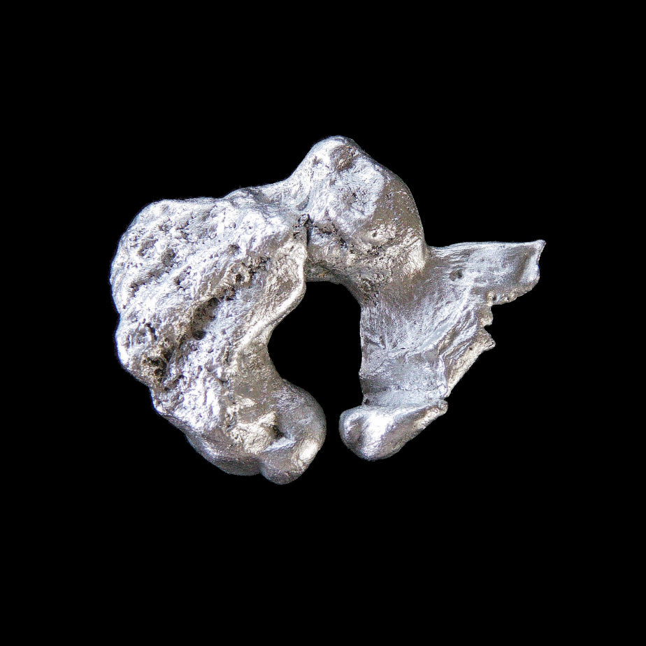 Aluminum Nugget ID 5 Rare Mineral Specimen