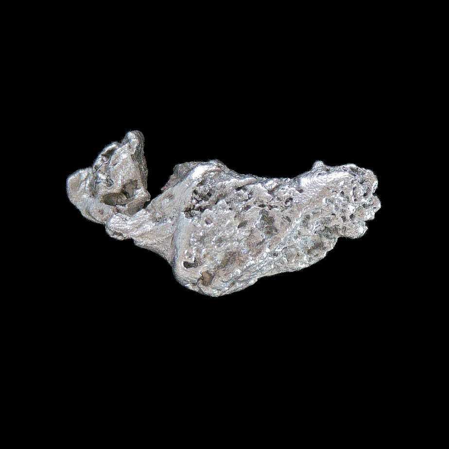Aluminio Nugget ID 67 Espécimen Mineral Raro