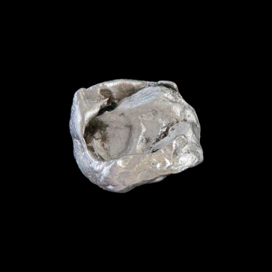 Pepita de aluminio ID 82 espécimen mineral raro