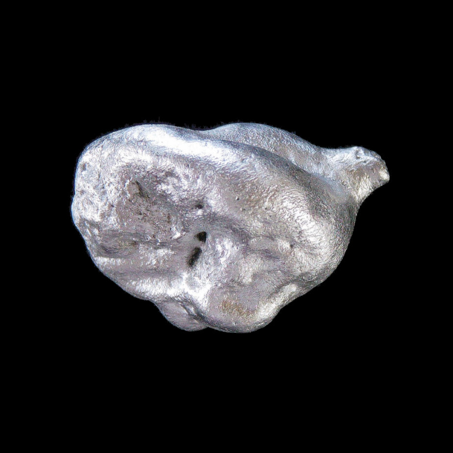 Aluminum Nugget ID 9 Rare Mineral Specimen